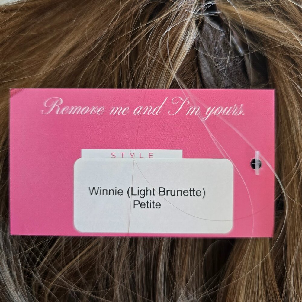Petite CSC Winnie light brunette wig